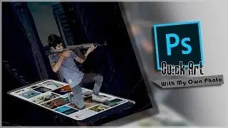 How I Recreate Effect With My Own Image In Photoshop | Quick Art - TECHPIXELZ