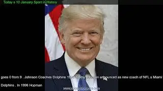 Today s 10 January Sport in History