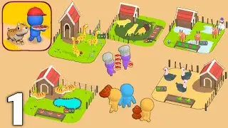 My Mini Zoo : Animal Tycoon - Gameplay Walkthrough Part 1 All Levels (Android & iOS)
