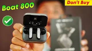 Boat Airdopes 800 Earbuds ⚡ Detailed Review 😳 Best TWS  Earbuds Under 1500 rs 🔥🎧