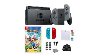 Nintendo Gray Switch Bundle with 
