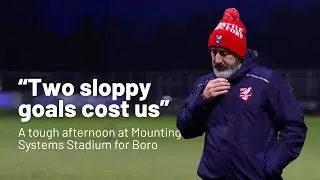 Post-Match Reaction | Jono Greening Vs Kidderminster (National League North)