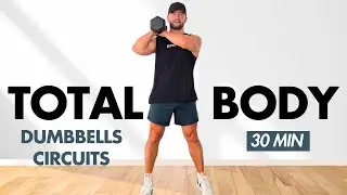 Get TONED in Just 30 Minutes with This TOTAL BODY Dumbbell Workout