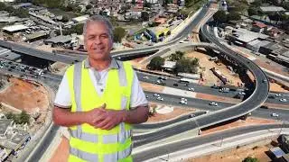 OBRAS CONSTRU&Ccedil;&Atilde;O VIADUTO WALDOMIRO LOBO EM BELO HORIZONTE MINAS GERAIS BRASIL