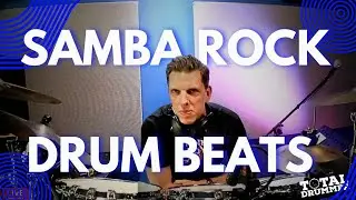 Samba Rock Drum Beat #2 &ndash; Advanced Ride Cymbal Groove (Brazilian Drumming)