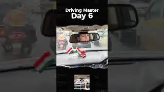 She learned driving her car in just 6 days 😮 | Driving Master