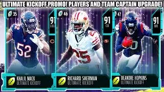 ULTIMATE KICKOFF PROMO! ALL PLAYERS, TEAM CAPTAIN UPGRADE AND MORE! | MADDEN 20 ULTIMATE TEAM