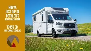 Just Go! T7055 EB: la nueva autocaravana de Dethleffs sobre chasis Ford