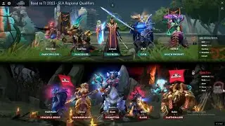 The International 2023 | Southeast Asia Qualifier | Geek Fam vs UD Vessuwan - Game 1