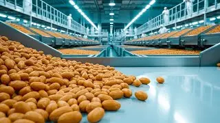 Inside a Peanut Butter Factory: From Roasted Nuts to Creamy, Perfect Spreads (Full Process)