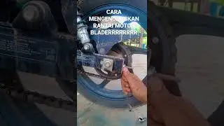 CARA MENGENCANGKAN RANTAI MOTOR