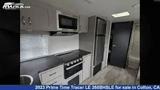 Eye-catching 2023 Prime Time Tracer LE Travel Trailer RV For Sale in Colton, CA | RVUSA.com
