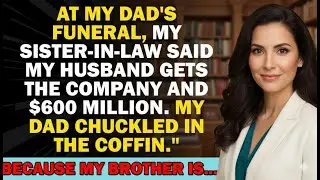 Sister-in-law's Greed for $600 Million Inheritance Exposed After Father's Death, Co-workers React..