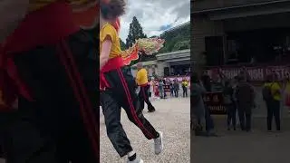 Edinburgh festival carnival 2023 Dancing dragon🐉 #edinburghfestival #dragon #chinese