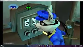 Playing the sly collection on PS3 emulator.