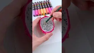 Drawing On Dragon Fruit!