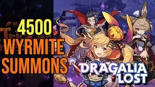 Dragalia Lost - 4500 Wyrmite Summons (Halloween Fantasia)
