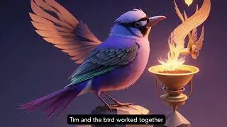 Tim and the Magical Bird | Kids Story | English Bedtime Story | Kids Fun Stories | Kids Learning