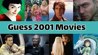 Guess the 2001 MOVIES BY THE Photo| CHALLENGE/ TRIVIA/ QUIZ