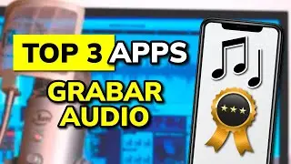 🥇 3 Mejores APPS para GRABAR AUDIOS en 2026