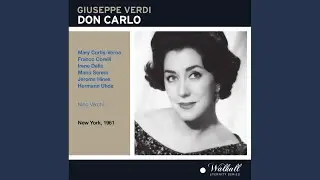 Don Carlos, Act I: Act I Scene 2: Sotto ai folti, immensi abeti (Chorus, Tebaldo, Eboli)
