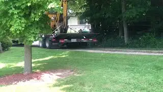 Load of case equipment 