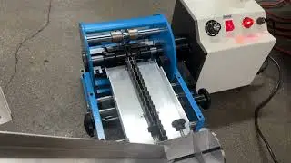 RT-90L Motorized Taped and Loose Axial Lead Bender with Bowl Feeder- Linear Cutting 