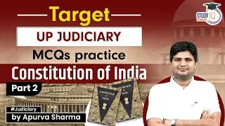 Target UP JUDICIARY 2023  - MCQs practice | Constitution of India | Part 2 | StudyIQ Judiciary