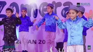 KG kids Action Performance | Zomera school fest 2023 | Majlis Public School Ganemar