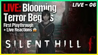 🔴 Silent Hill F LIVE: Blooming Terror Begins | First Playthrough + Live Reactions 😱
