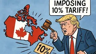 TRUMP IMPOSE 10% TRAIFF ON CANADA