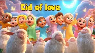 Eid al-Adha, Eid of Love 🌙❤️ Animated Muslim Kids&rsquo; Song & Storytime!