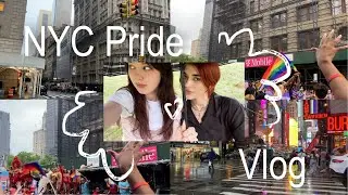 ENG SUB Slavic Girls NYC Pride wlw vlog | Central Park, China Town, Exploring Subway