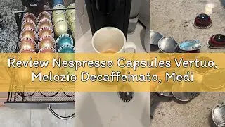 Review Nespresso Capsules Vertuo, Melozio Decaffeinato, Medium Roast Espresso, 30-Count Coffee Pods,