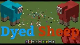 How to Dye Sheep In Minecraft