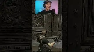 Salazar Statue Chase #shorts #residentevil4 #firstplaythrough