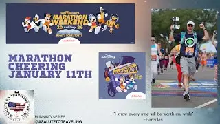 🔴LIVE runDisney Marathon Start & Finish Line! | Early Cheers, Disney Magic 🏃&zwj;♂️