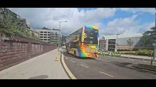 (MX20 KYU 40761) Bee Network - Diamond Northwest Wright street deck route Rail Replacements 