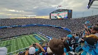 LIVE Cam Newton Returns to Bank of America Stadium!