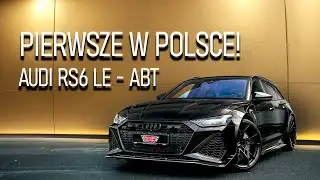 PIERWSZE AUDI RS6-LE ABT W Polsce! Ponad 760KM i prawie 1000Nm!