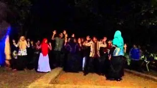Pentas Seni Kemah Pramuka SMP Negeri 2 Wonosari 2014/2015 - Karaoke Kelas 8 A