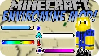 Minecraft ENVIROMINE MOD (Realistic | Hardcore)
