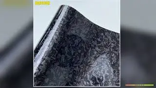 Glossy Black Forged Carbon Fiber Vinyl Wrap Film Car Styling Stickers For Motorcycle Bicycle Origin