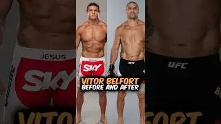 Витор Белфорт до и после стероидов #шорты #Джероган #ВиторБелфорт #UFC