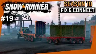 Onkel Fishmore bekommt seine Anh&auml;nger - SnowRunner - Season 10 Fix & Connect #19 - Deutsch - [2023]