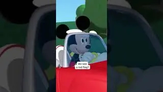 Kids: why stop at red flags when you could just ignore them? MickeyMouseClubhouse DisneyJunior