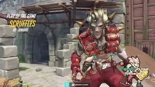 POTG! JUNKRAT ONE TRICK - CHRO! PROLIKECHRO JUNKRAT GAMEPLAY OVERWATCH SEASON 25 TOP 500