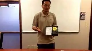 Energy auditor shows water heater timer strategies for Phoenix homes in the summer to beat the heat