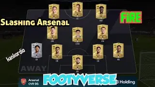 Footyverse, Slaying Arsenal, Daily Challenge, EA FC Mobile Gameplay #eafc #eafcmobile