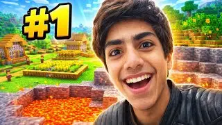I Got The LUCKIEST Minecraft Spawn Ever&hellip; 😳🔥
